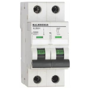 Dwarf Switch, 20A, 230/400V, 2Pol, C-Type, Malmbergs 2149248