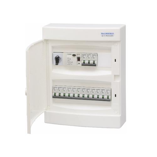 Komplet Standard Center I Plast 2x12 Moduler, Malmbergs 2291517