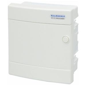 Standard Enclosure, Recessed, 8 Modules, 14W, IP40, Malmbergs 2291737