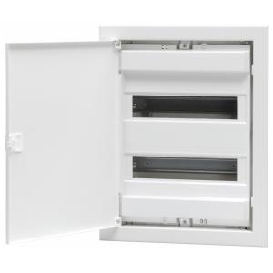 Standard Enclosure, Recessed, 2 Row, 24 Modules, IP40, Malmbergs 2291766