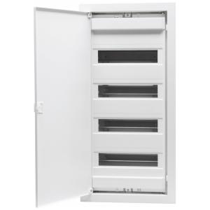 Standard Enclosure, Recessed, 4 Row, 48 Modules, IP40, Malmbergs 2291768