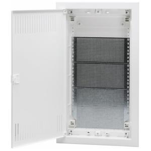 Multimedia Enclosure, Recessed, 3 Row, IP40, White, Malmbergs 2291771