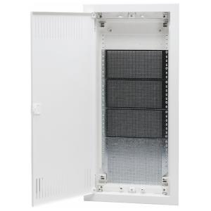 Multimedia Enclosure, Recessed, 4 Row, IP40, White, Malmbergs 2291772