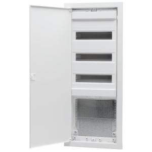 Multimedia Enclosure, Recessed, 5 Row, 36 Modules, IP40, Malmbergs 2291779