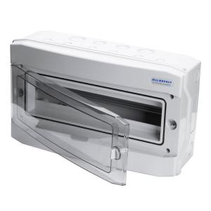 Standardkabinet ASA-Plast 18 Moduler IP65 Lysegrå Malmbergs 2291790