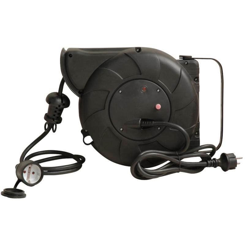 Kabelrulle, 3G1,5mm², 12m, IP44, Malmbergs 2403932