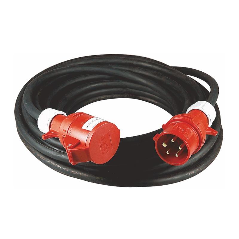 Splejsningskabel CEE 32A 3-Faset 25m 5G6mm² IP44 Bygg-Ström 2405664