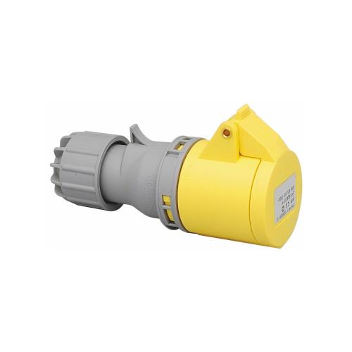 Stikkontakt, 2P+Jord, 16A, 4H, 110V, Malmbergs 2426001