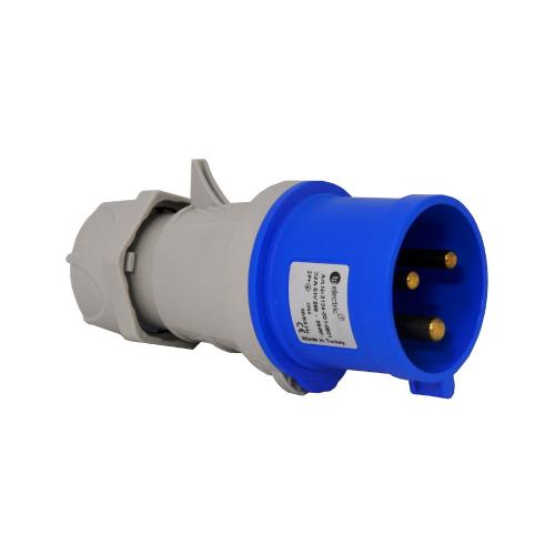 Stikkontakt, 2P+Jord, 16A, 6H, 230V, TP Electric 2426010