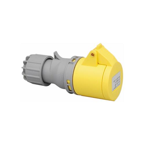 Stikkontakt, 2P+Jord, 32A, 4H, 110V, Malmbergs 2426031