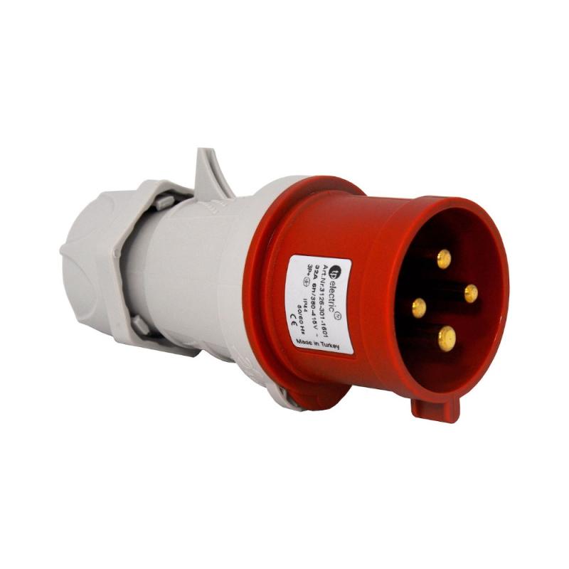Stikprop, 3P+Jord, 16A, 6H, 400V, TP Electric 2426060