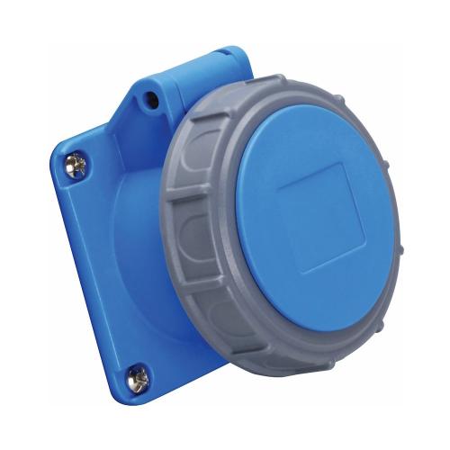 Panelstikkontakt, Forsænket, Lige, 16A, 9H, 230V, IP67, Malmbergs 2426088