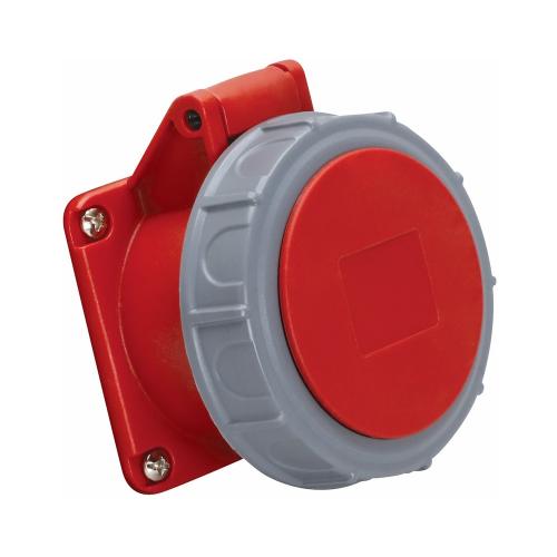 Panelstikkontakt, Forsænket, Lige, 32A, 3H, 400V, IP67, Malmbergs 2426098