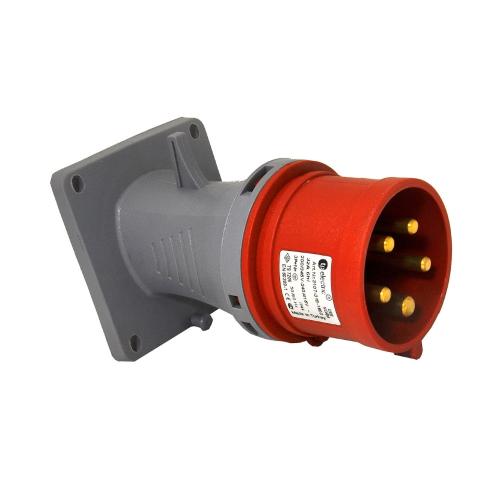 Panelindløb, Forsænket, Vinklet, 3P+N+Jord, 32A, 400V, TP Electric 2426175