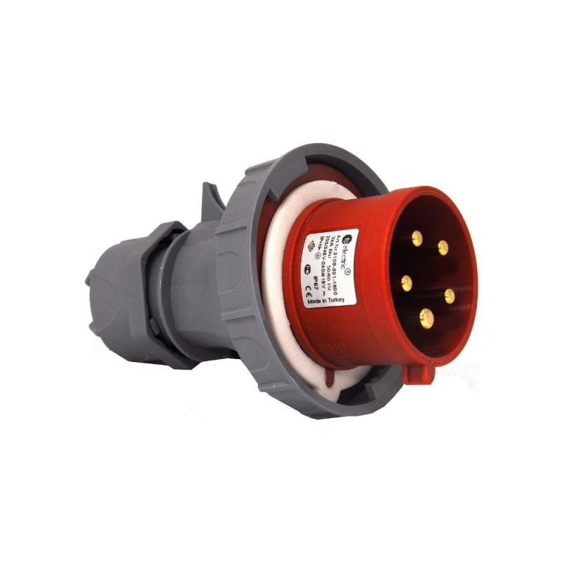 Stikprop, 3P+N+Jord, 32A, 6H, 400V, TP Electric 2426180
