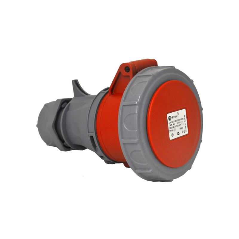 Stikkontakt, 3P+N+Jord, 32A, 6H, 400V, TP Electric 2426181
