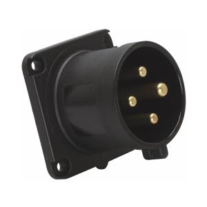 Panel Intake Stage, Recessed, Straight, 32A, 3P+Earth, 230V, 9H, IP44, Malmbergs 2426309