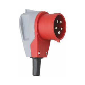 Stik, Vinklet 400V, 16A, 3P+N+Jord, 6H, IP44, Malmbergs 2428741