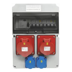 Distribution Box Standard, 32A, IP44, Malmbergs 2470387