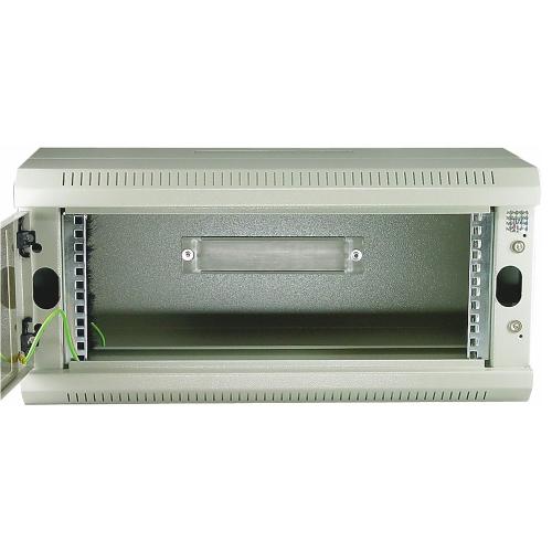 Väggskåp 19”, 4HE, 250mm, 2-Delat, Grå, Malmbergs  2599621