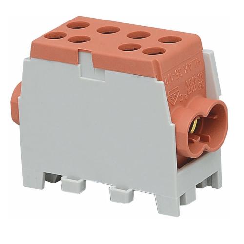 Fördelningsplint Al/Cu Brun, Malmbergs 2670065