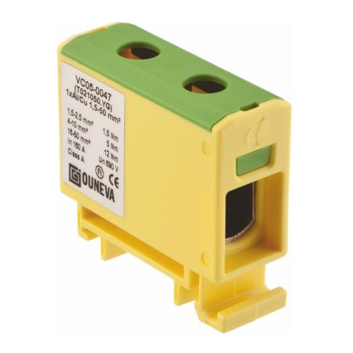 Universalplade Al/Cu OTL Grøn/Gul, Malmbergs 2670343