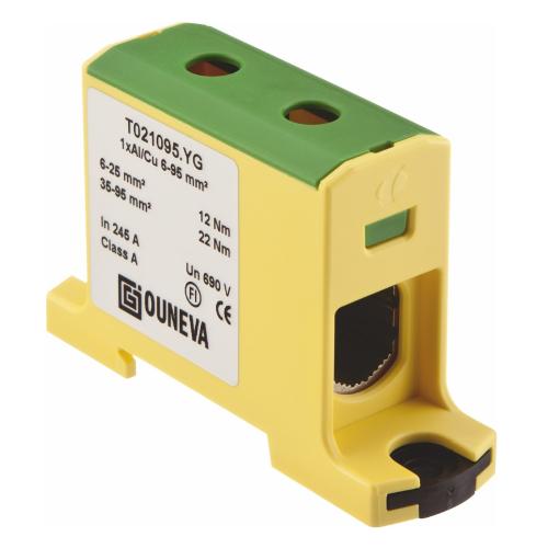 Universalplade Al/Cu OTL Grøn/Gul, Malmbergs 2670346