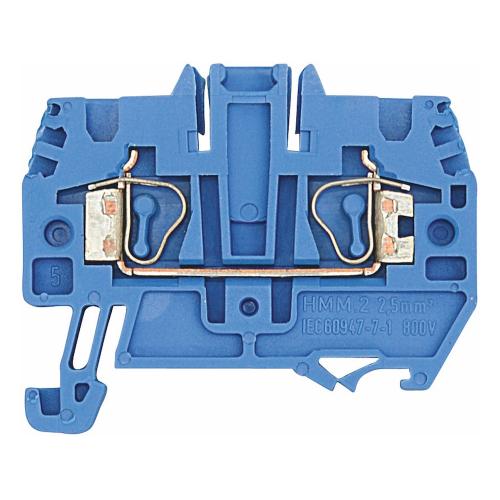 Neutral Klemme HMM.2(Ex)i, Klemfjedertilslutning, 2.5mm², Malmbergs 2929451