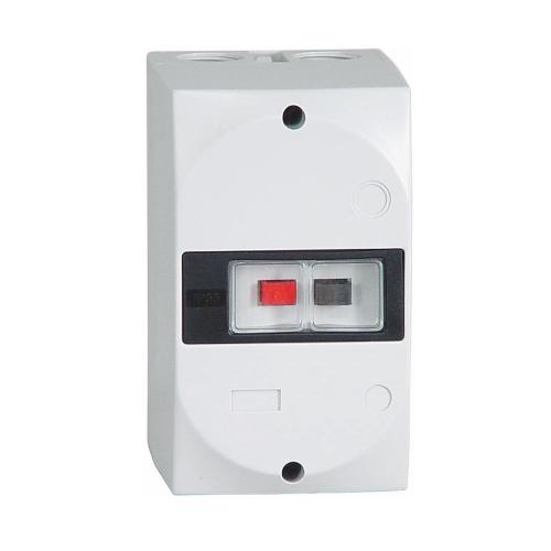 Motorbeskyttelseskontakt, Inkl. Kapsling, 6.3-10A, Malmbergs 3119879