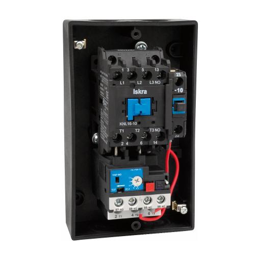 Kontaktor Motorbeskyttelse 0,9-1,3A/400V/IP55, Iskra 3205971