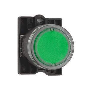 Lamp Push Button, KB2, IP40, Green, Malmbergs 3772167