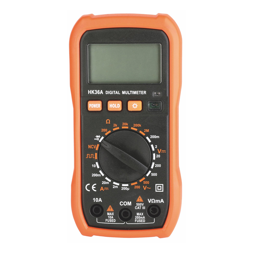 Compact Mini Multimeter Digital Multimeter Compact Cat III 600V, Malmbergs 4201618
