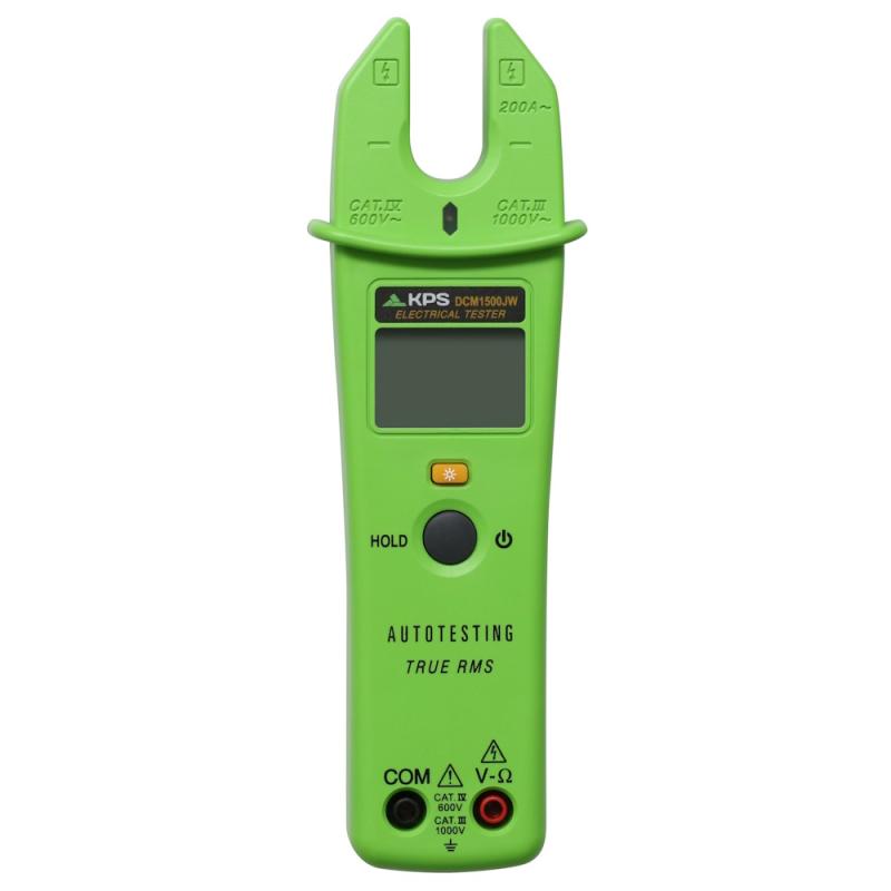 Åbent Klemmeamperemeter 200A 1000V AC/DC KPS 4205000