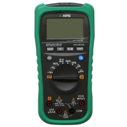 Digitalt Multimeter BT AC/DC 600V 10A KPS 4205021