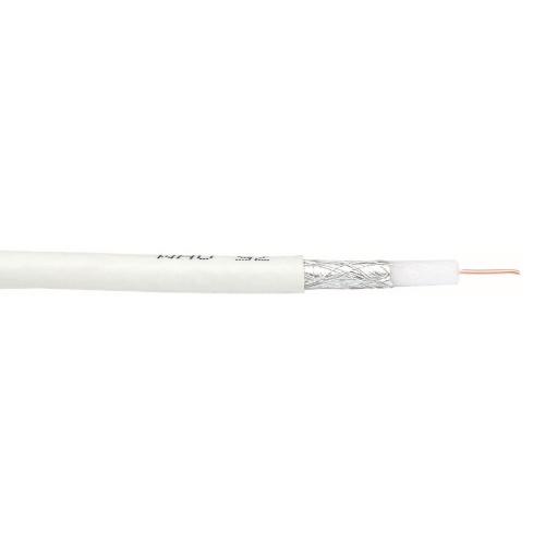 Coaxial Cable, 75 Ohm, 0.9/3.7/5.6mm, 100m, Malmbergs 4883002