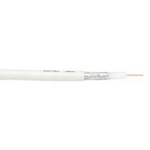 Coaxial Cable, 75 Ohm, 1.13/4.8/6.5mm, 100m, Malmbergs 4883012