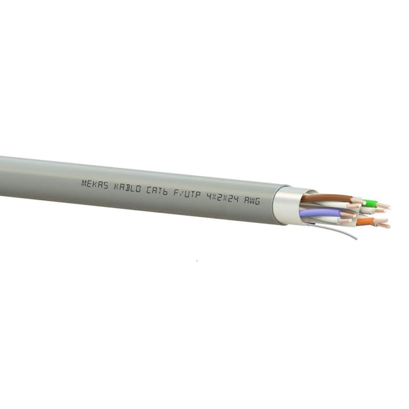 Datakabel, Cat.6, F/Utp, 4x2x24Awg, 305m, 125V, Malmbergs 4939373