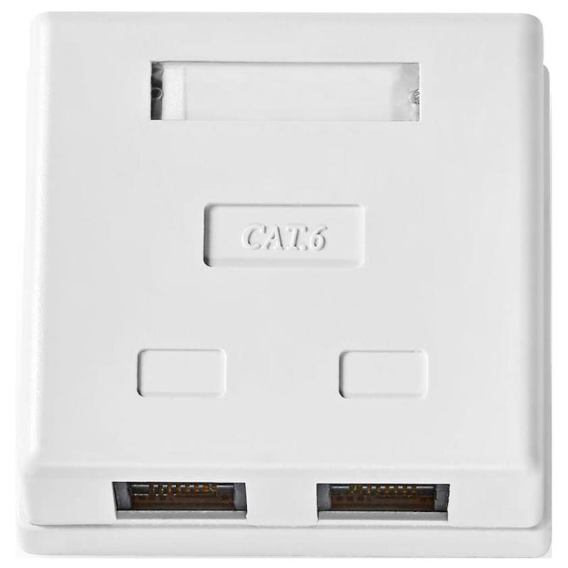 Datastik 2xRJ45 Cat.6 U/UTP Malmbergs 5100455