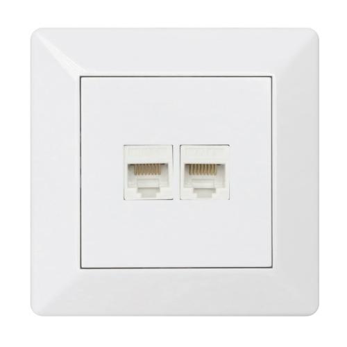 Deltage Datastik Kat.6, 2-vejs Kat.6 UTP, Malmbergs 5118827