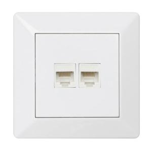 Deltage Datastik Kat.6, 2-vejs Kat.6 UTP, Malmbergs 5118827