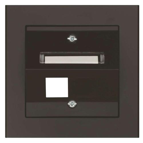 Centerplade Keystone Vinklet 1 Vej, Sort, Malmbergs 5118837