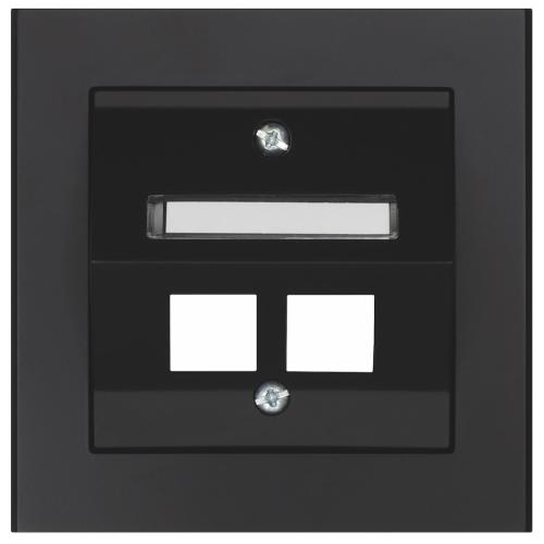 Centerplade Keystone Vinklet, 2 Vej, Sort, Malmbergs 5118838