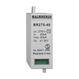 Replacement Cartridge For Surge Protection, 275V, Malmbergs 5271711