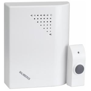 Doorbell Wireless, Symphony, White, Malmbergs 5338360
