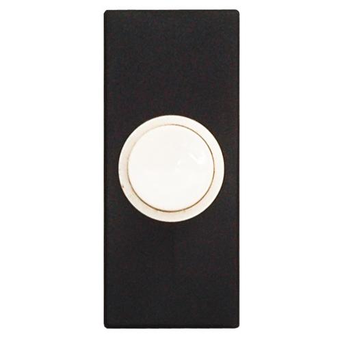 Dørtrykknap Sort, Uden Belysning, Malmbergs 5338368