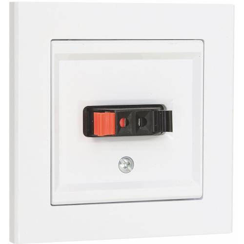 Speaker Jack Optima 1 Way, Signal White, Malmbergs 6221026