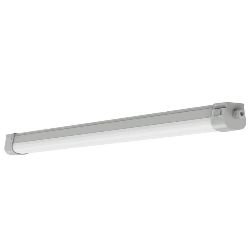 Industriarmatur Inda LED, 33-63W, 230V, IP65, Grå, Malmbergs 7298107