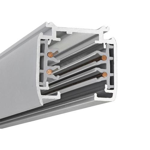 Skinne 3-Faset, 1m, Hvid, Powergear 7420230