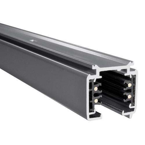 Jernbane, 3 Fase, 1m, Sølv, Powergear 7420231