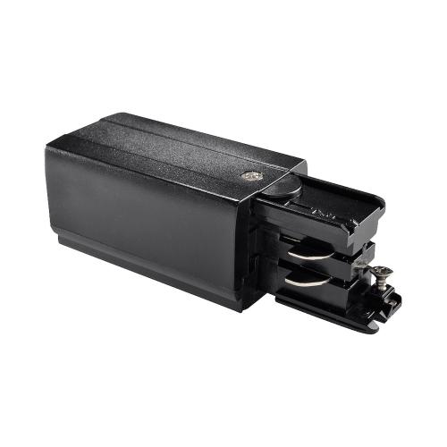 Anslutning Vänster För 3-Fas Skena, Svart, Powergear 7420250